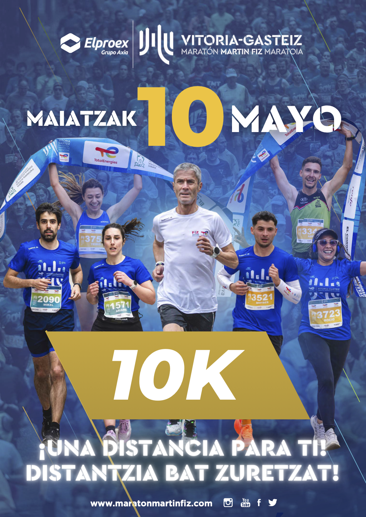 Vitoria-Gasteiz Maratón Martín Fiz 2026 - 10k